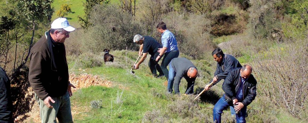 Δενδροφύτευση στην κοινότητα Μάρτιος 1 Ευδοκία 4