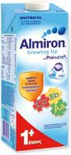 Nutri+Calcium almond milk 1lt 1,98 1,57 Ρόφημα γάλακτος Almiron Growing Up 1+ & 2+ ετών 1lt