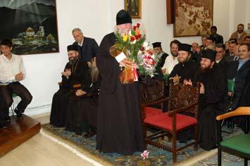 κ. Αγαθάγγελος ἀνέπτυξε ἐν συντομίᾳ τὸν ὀρθόδοξο τρόπο τῆς ἀγάπης πρὸς τὸν Θεό: ἀγαπῶν κάποιος τὴν