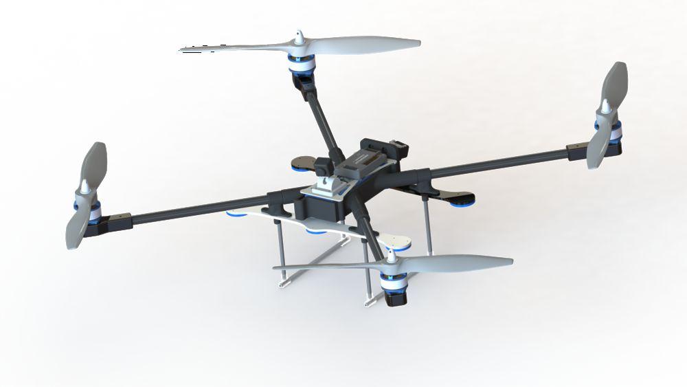 Quadrotor 4 βαθμοί ελευθερίας 4