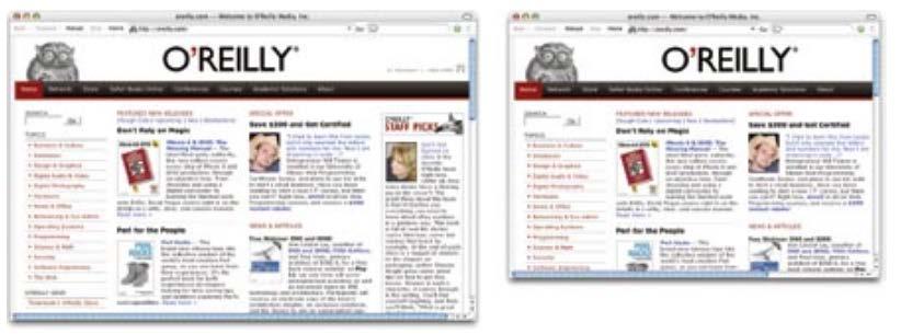 Fixed layouts