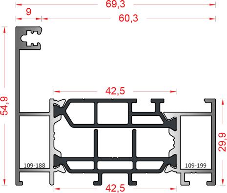 ΠΡΟΦΙΛ PROFILES 129-02 1274GR/M ΚΑΣΑ FRAME 129-04 1274GR/M ΚΑΣΑ FRAME ΡΟΠΕΣ ΑΔΡΑΝΕΙΑΣ MOMENS OF INERIA I X =10.51CM 4 I Y =30.