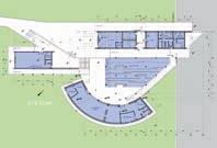Program: Visitors Centre, Exhibition Hall, Cafe, Guides, Info Box.