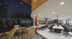 During the start of the day most of them would be at their workstation that was located centrally. As the day transitioned the lounge would be preferred.