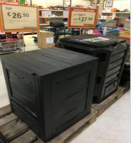 Κομποστοποιητής Διαθέσιμος σε: Ellinas DIY Λευκωσία 330-380L, Τιμή 27-28