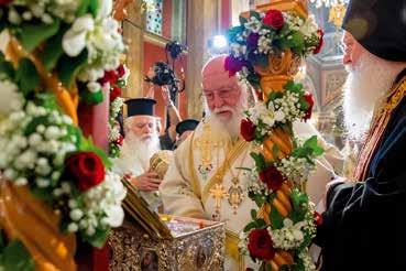 Στόν Μητροπολιτικό Ναό ἐτελέσθη Δοξολογία ἐπί τῇ ἀφίξει τῆς Ἁγίας Ζώνης ὑπό τοῦ Σεβ. Μητροπολίτου Μαντινείας καί Κυνουρίας κ. Ἀλεξάνδρου, ἱερά Παράκλησις ὑπό τοῦ Σεβ. Μητροπολίτου Πατρῶν κ.