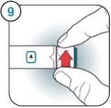 Για την επαναρύθμιση, περιστρέψτε τον επιλογέα δοσολογίας δεξιά μέχρι να σταματήσει και στο παράθυρο δόσης να εμφανιστεί η ένδειξη.