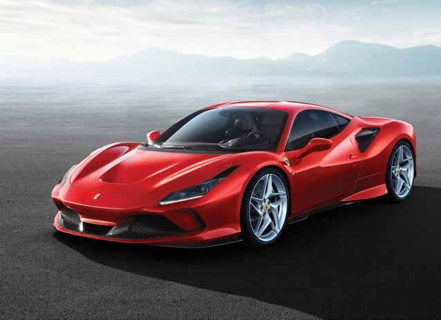 (αποστολή)_σ.3 Ferrari F8 Tributo Η Ferrari παρουσίασε την F8 Tributo, που αντικαθιστά την 488 GTB. Πρόκειται για ένα διθέσιο σπορ αυτοκίνητο μήκους 4,611 μ.