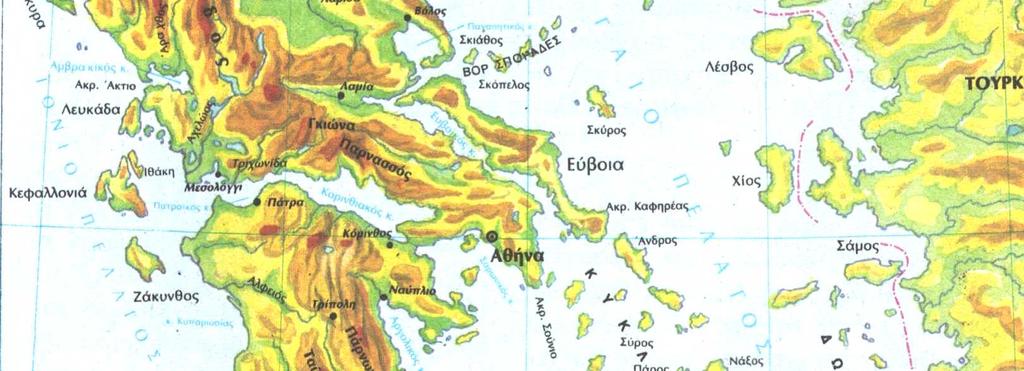 Ελλάδα, παρουσιάζει ιδιαίτερα κλιµατολογικά χαρακτηριστικά διαφορετικά εκείνων του Ελληνικού Μεσογειακού τύπου κλίµατος.