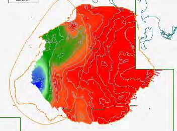 Χάρτες ωρίμανσης μητρικών πετρωματων Vitrinite Reflectance