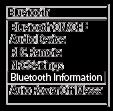 Προβολή των πληροφοριών Bluetooth Για να δείτε τις πληροφορίες