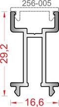 ΠΡΟΦΙΛ PROFILES 256-004 ΚΟΥΜΠΩΜΑ ΟΔΗΓΟΥ FRAME S CLIP 289 GR/M 256-003 ΚΟΥΜΠΩΜΑ ΡΑΓΑΣ ΙΝΟΧ INOX RAILING S CLIP 141 GR/M 256-005 ΚΑΠΑΚΙ CAP 83 GR/M 250-014 ΚΑΠΑΚΙ CAP