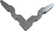 256-006 EXTRUDED ALUMINIUM PRESS CORNER ΝΟ 256-006 ΓΩΝΙΑ ΓΩΝΙΑΣΤΡΑΣ ΝΟ 256-006(ΕΣΩΤΕΡΙΚΗ) EXTRUDED