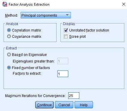 6:Bήματα διαδικασίας Factor Analysis(2)