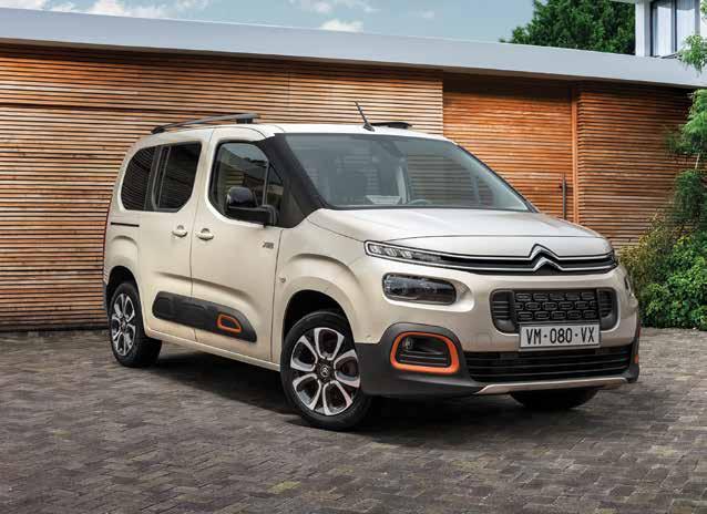 (αποστολή)_σ.4 Citroen Berlingo Το νέο Berlingo θα προσφέρεται σε δύο εκδόσεις, M με μήκος 4,40 μ. και XL με μήκος 4,75 μ., που θα διατίθενται με 5 ή με 7 θέσεις.