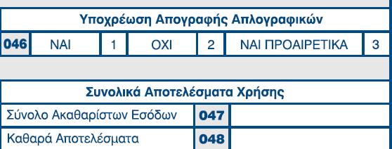 Κωδ. 046 Υποχρέωση απογραφής απλογραφικών ΑΠΟΓΡΑΦΗ ΑΠΟΘΕΜΑΤΩΝ ΑΠΛΟΓΡΑΦΙΚΑ ΒΙΒΛΙΑ 31/12/2017 Κωδ.