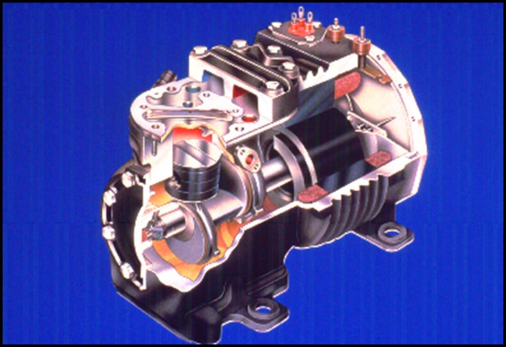Copelametic Semi-Hermetic Compressor Overload Head Valve Plate Motor Terminals Piston Motor: Rotor