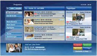 Οι υπηρεσίες που παρέχονται μέσω του προτύπου HbbTV περιλαμβάνουν παραδοσιακά κανάλια εκπομπής τηλεόρασης, υπηρεσίες catch-up (παρακολούθησης περασμένων επεισοδίων σειρών κλπ.