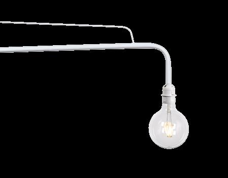 1 x E27 60W 27 cm 140 cm COLORES Aplique de pared, rotación