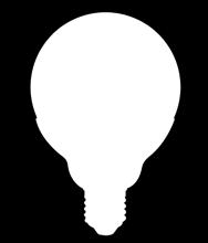 475 Lm Ø 50 x h 69 mm BE 10A Lámpara LED globo G90 14W (E-27) Luz cálida (3000K) 25000 h. 1.200 Lm Ángulo 270, PF>= 0.