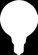 Lm Ángulo 360 Ø 45 x h 80 mm BE 18 Lámpara LED esférica G80 2W (E-27)