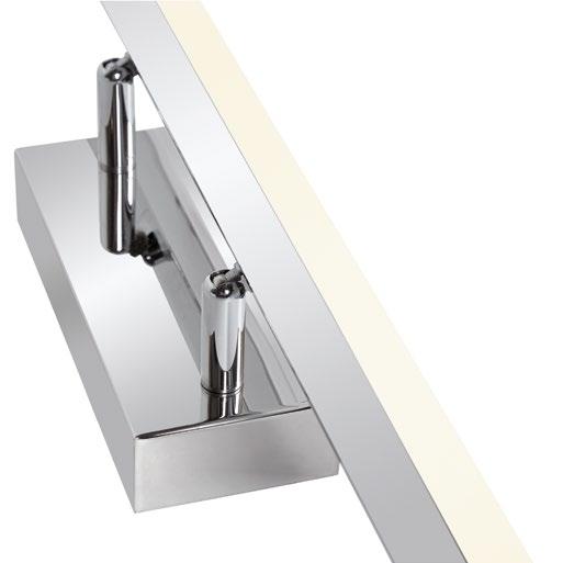 180 Lm 48,6 cm 48,6 cm 18 W Aplique de baño.