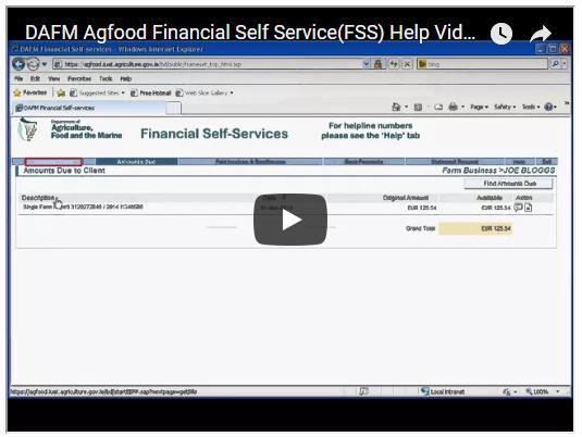 Οικονομικές υπηρεσίες Self-Service Αυτό το βίντεο σάς δείχνει τον τρόπο πρόσβασης στο FSS Βίντεο 3 λεπτών 51 δευτερολέπτων σε