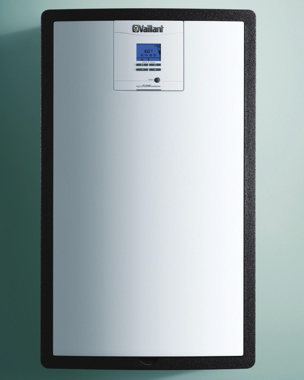 Ο ταμιευτήρας allstor VPS συλλέγει το ζεστό νερό που χρησιμοποιείται για τη θέρμανση και ο άμεσα συνδέσιμος σταθμός aguaflo για την παραγωγή ζεστού νερού διοχετεύει τη θερμότητα του μέσω του δικού