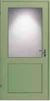 Οι πόρτες αποτελούν στοιχεία διακόσμισης Τα χρώματα δημιουργούν μια φιλική ατμόσφαιρα Εσωτερικές ατσάλινες πόρτες ΖΚ και ΟΙΤ Η υψηλής ποιότητας, απαλή σαν το μετάξι επίχριση τονίζει τα χρώματα της