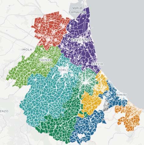 06 La città funzionale e la rete di città Distretti sanitari come principio ordinatore L