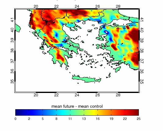 Διάρκεια ξηρής περιόδου και ακραία φαινόμενα Διάρκεια βλαστητικής περιόδου