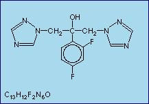 Αζόλες για συστηματικές λοιμώξεις Χημική δομή: πενταμερής αζολικός δακτύλιος που συνδέεται με δεσμό C ή N με άλλους αρωματικούς δακτυλίους Ketoconazole (Nizoril)