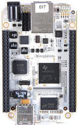Επεξεργαστής AM335x 1GHz ARM Cortex-A8 Μνήμη (SDRAM) 256 MiB DDR2 DSP - Αποθήκευση στην Πλακέτα microsd card 3.
