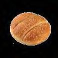 HAMBURGER BUNS Διατίθενται άκοπα και κομμένα (τεμαχισμένα) εγκάρσια Διάσταση (cm) Βάρος (g) Τμχ/Κιβώτιο