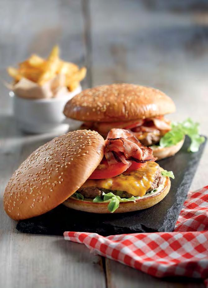 01-00-021 12,5cm 92g 32 72 01-00-287 HAMBURGER BUN ΜΕ ΣΟΥΣΑΜΙ MEGA 14,5cm 122g 24 72 01-00-492 HAMBURGER BUN