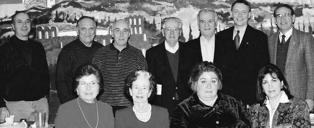 Seated: Poppy Skoufis, Martha Karas, Theodora Abazis, and Eleni Pappadakis. Two other members, not shown in the picture, are Kathy Makris and Olga Biehlen.
