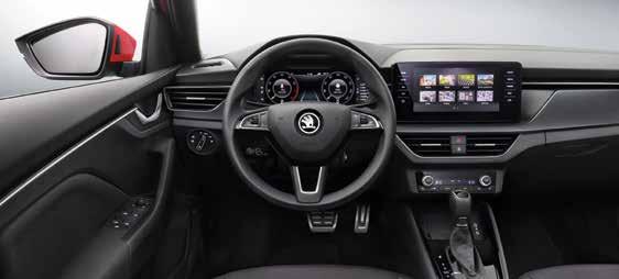 Βασισμένο στην πλατφόρμα MQB του γκρουπ VW, με μεταξόνιο 2.651 χιλιοστών, το Kamiq έχει μήκος 4,241 μ. και χώρο αποσκευών 400 λίτρων.