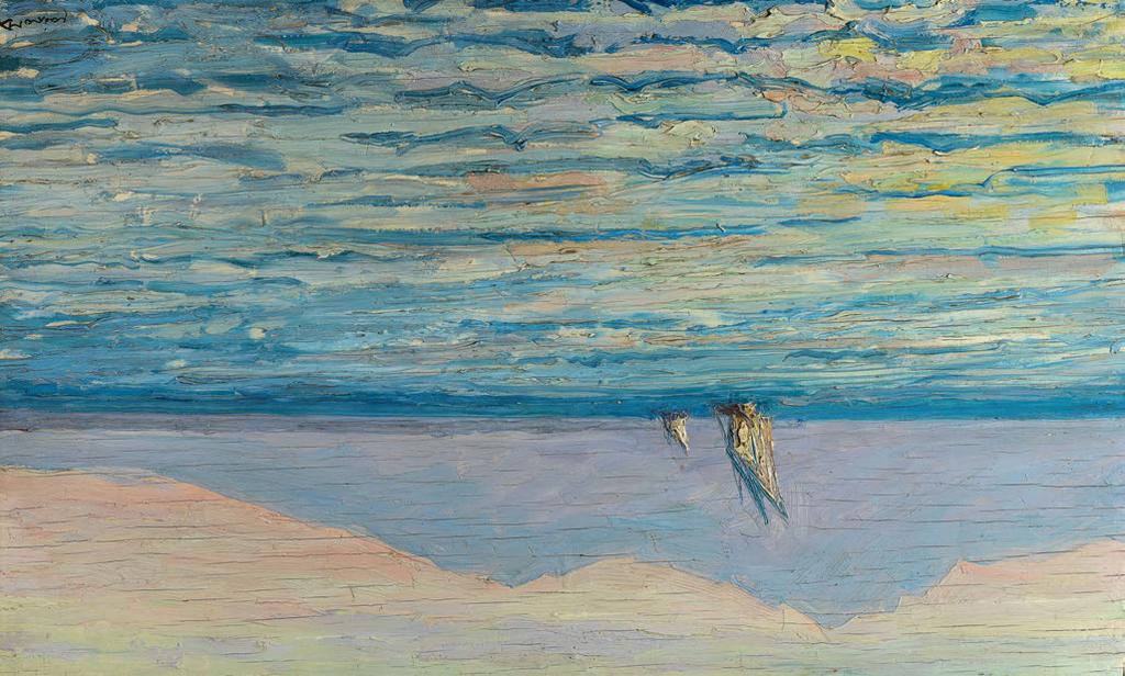 7 Κωνσταντίνος Μαλέας (1879-1928) Όλυμπος [από τη Θεσσαλονίκη] υπογεγραμμένο κάτω αριστερά: Κ.