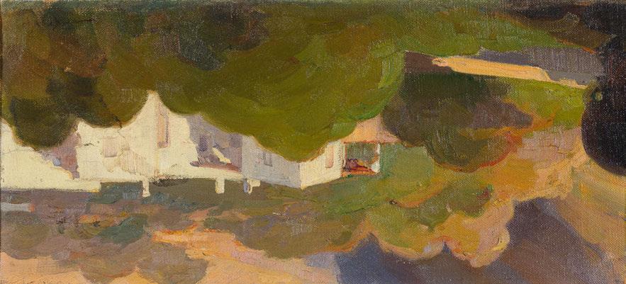 000 26 Απόστολος Γεραλής (1886-1983) Τοπίο υπογεγραμμένο κάτω αριστερά: