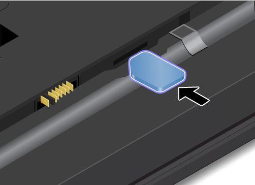 4. Σπρώξτε σταθερά τη νέα κάρτα micro SIM μέσα στην υποδοχή μέχρι να ακούσετε ένα κλικ. 5. Τοποθετήστε την μπαταρία. Βλ. ενότητα Αντικατάσταση της μπαταρίας στη σελίδα 69