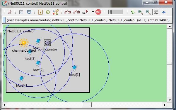Running Simulations Στο κύριο παράθυρό μας τρέχει η προσομοίωση όπου μπορούμε να επιλέξουμε την ταχύτητα με την οποία θέλουμε να τρέξει Από κάτω φαίνονται τα