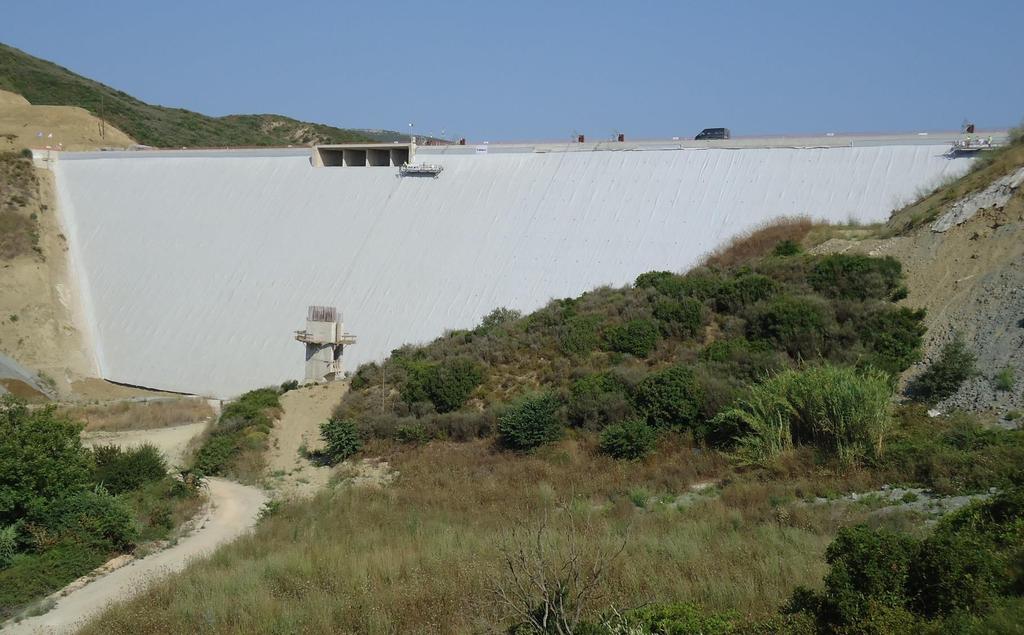 Το πρώτο φράγμα ΣΕ με γεωσύνθετο