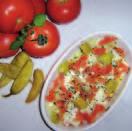 Joghurtdressing 1 7,50 Die Salate werden mit Knoblauchdressing und frischen Brötchen serviert. Auf Wunsch auch mit Kräuterdressing, Joghurtdressing 1 oder Essig und Öl.