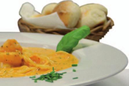 Pasta 105 Spaghetti al Petto con Broccoli mit geräucherter Pute 1,7,11, Broccoli und Knoblauch in Sahnesauce 5,90 7,50 106 Penne Quattro Formaggi Maccheroni mit 4 Käsesorten in Sahnesauce 5,90 7,50