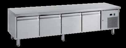 Μοντέλο Διαστάσεις mm Χωρ/τα Ισχύς U-GN2100TN 1360x700x650 2 πόρτες 220 Watt 1.210 U-GN2140TN 1360x700x650 4 συρτάρια 220 Watt 2.140 U-GN3100TN 1795x700x650 3 πόρτες 220 Watt 1.