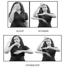 «SLEEP» και «SUNRISE».