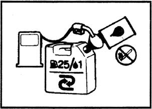 IMPORTANT Never use oil for 4-cycle engine or water cooled 2-cycle engine. It can cause spark plug fouling exhaust port blocking or piston ring sticking.