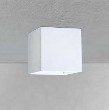 LED Ø40cm x H6,5cm γύψινη στρογγυλή