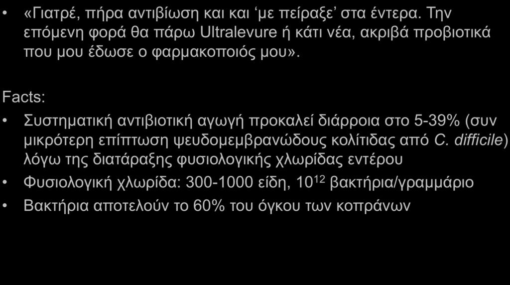 Fake GastrointesAnal News #2: Αντιβίωση και Προβιοτικά «Γιατρέ, πήρα αντιβίωση και και µε πείραξε στα έντερα.