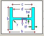 Οι παραμετρικές διατομές Γ & Τ διαστασιολογούνται αυτόματα από το πρόγραμμα. Οι περιπτώσεις των στύλων σχήματος Ζ, παραμετρικού, σχήματος σταυρού και στύλου με οπή 1.